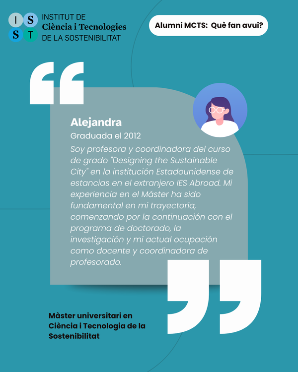 Testimoni Alumni Alejandra