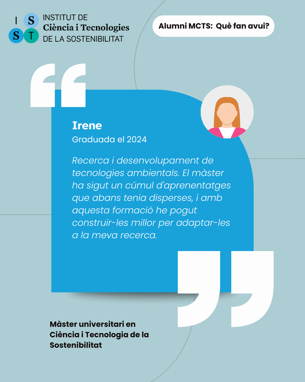 Testimoni Alumni Irene