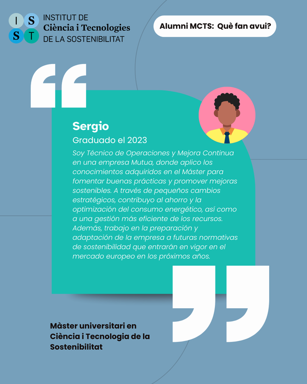 Testimoni Alumni Sergio